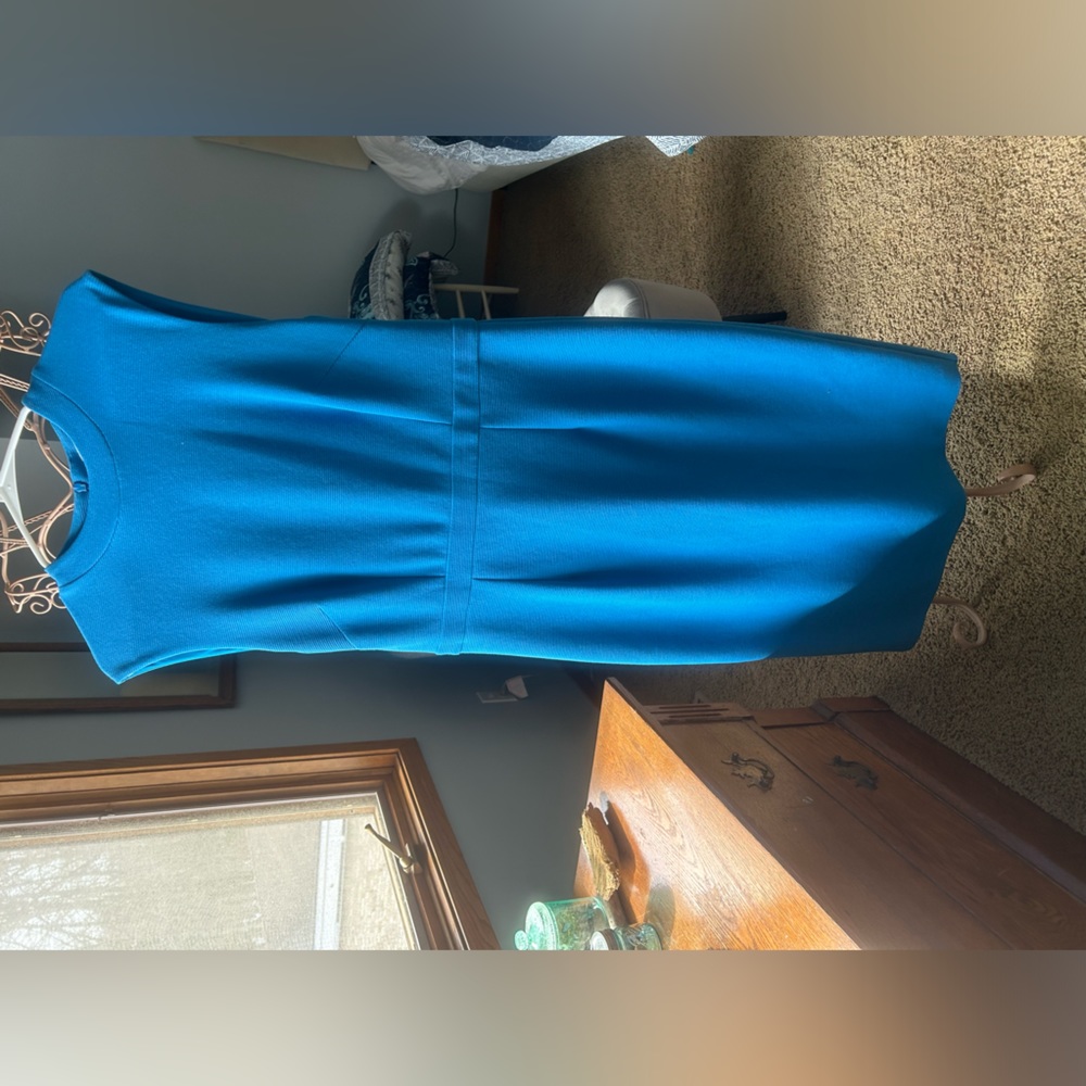Boden turquoise dress size 12